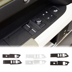 2Pcs ABS Window Lift Switch Button Trim for Land Rover Defender 90 2020-2022 - Picture 1 of 32
