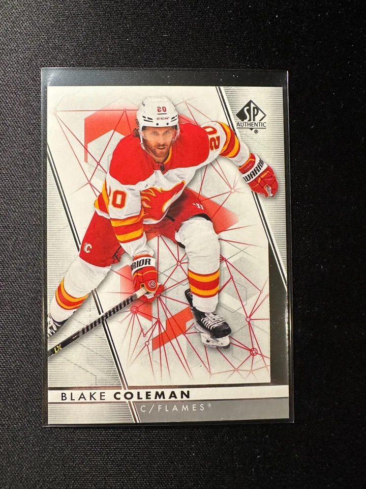 2022-23 UD SP Authentic Hobby Blake Coleman #68 NM Hockey Card - Image 1 of 1
