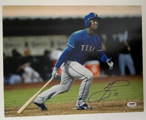 JURICKSON PROFAR TEXAS RANGERS SIGNED 11X14 PHOTO PSA/DNA - Picture 1 of 2