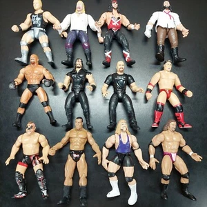 Vintage 1990’s Lot of 12 Vintage WCW OSFT Action Figures - Picture 1 of 7