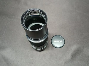 Olympus OM-System len Zuiko Auto-Zoom 85-250mm 1:5 con tapas de lentes, estuche. Como nuevo - Imagen 1 de 12