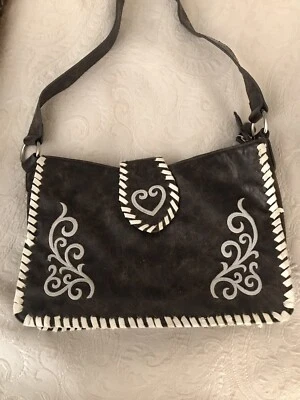 Cartera Vaquera Darling Blazin Roxx Estilo Occidental - Marrón Oscuro, Super Limpia por Interior Foto 1 de 4