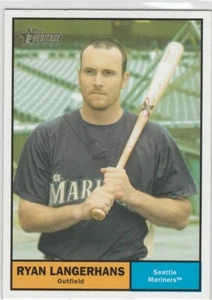 2010 topps heritage #332 Ryan Langerhans MARINERS - Picture 1 of 1