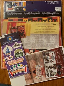 WALT DISNEY WORLD STICKERS CAPTURE THE MAGIC SCRAPBOOKING vintage 90’s mgm parks - Picture 1 of 13
