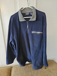 Mens Large Trader Bay Jacket Blue Polyester - Picture 1 of 3