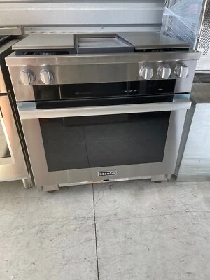 MIELE HR19362DFGDG 36 英寸双燃料范围 — 第 1/2 张图片