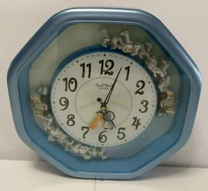 Small World Rythm Cindarella Animated Clock With Music Hourly Tested! VERY RARE! - Picture 1 of 2