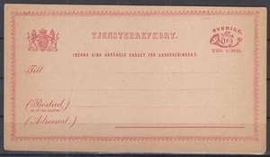 FD18672/ SWEDEN – POSTAL STATIONERY – H&G # D2 MINT MNH - Picture 1 of 1