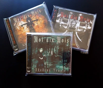 Moi dix Mois 1st-3rd 3 single CDs Shadows Temple etc Near Mint with Obi Japan — 第 1/4 张图片