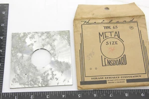 Heiland Type 63 Lens Board Size H - Metal Corroded and needs Cleaning VINTAGE - Picture 1 of 2