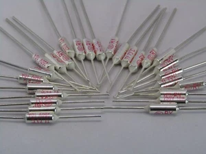 RY Fuse Temperature Thermal 250V 10A 73C 163.4F Axial 10 amp 73°C 163.4°F TF 73 - Picture 1 of 23