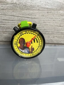 VTG Michael Jordan Fitness Fun McDonald's Happy Meal Toy - Stop Watch Timer 1991 - Picture 1 of 6