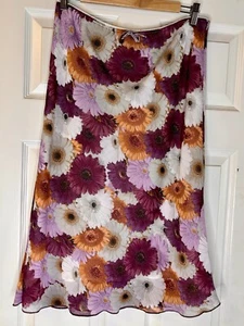 Urban Outfitters Archive Fitters Floral Skirt size L - Picture 1 of 8