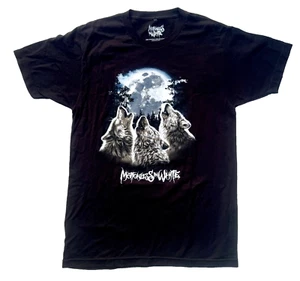 Official Motionless in White Wolves 2-Sided Print T-Shirt size Medium NWOT - Picture 1 of 6