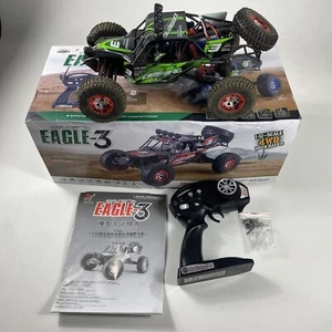 Desert Eagle-3 Brushed 1:12 RC Model Car Electric RC Buggy 4WD RTR Green 4WD - Picture 1 of 18