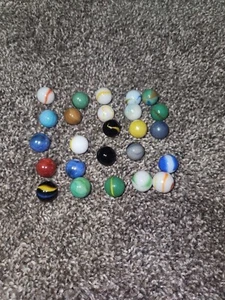 Vintage Marble Lot X 25 Mixed Manufacturers - Picture 1 of 3
