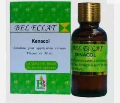 BEL ECLAT KENACOL SKIN CARE SOLUTION Bel Eclat Kenacol Skin Repair Solution Oil 30ml 100% AUTHENTIC Exp. 10/28 SOILED