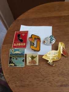 Lions Club Collectible Pins (lot 3) - Picture 1 of 8