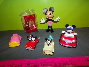 DISNEY MICKEY & MINNIE CARS MCDONALDS TOYS + FIGURES & MORE NICE - Picture 1 of 7