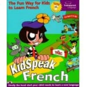 Kidspeak French PC MAC CD kids learning foreign language vocabulary program! - Picture 1 of 1