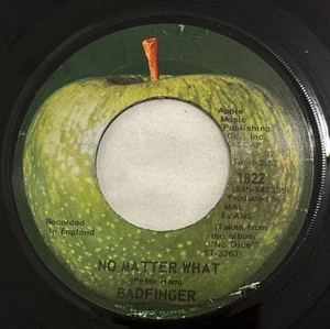 BADFINGER No Matter What / Carry On Til Tomorrow 45 RPM 7" 1970 Apple Records - Picture 1 of 6