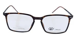 GIANNI PO WOMEN'S EYEGLASSES GP 2613 53-16 140 Brown Tort/gun NWT DEMO LENSES - Picture 1 of 16