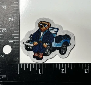 Polo Ralph Lauren custom Bear & Jeep Iron-on patch - Picture 1 of 3