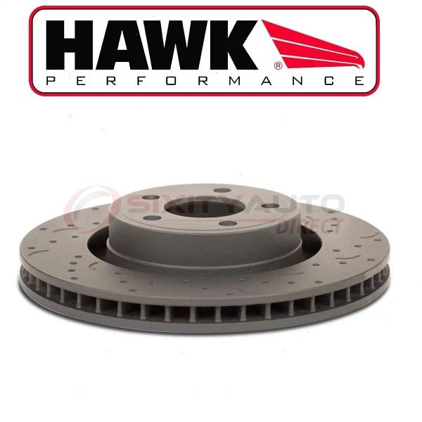Hawk Rear Disc Brake Rotor for 2011-2014 Chrysler 200 - Braking Tire cj Foto 1 de 4