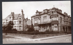 Postcard Bournemouth Dorset hotel Manchester and Annexe 56 St Michaels Road RP - Picture 1 of 2