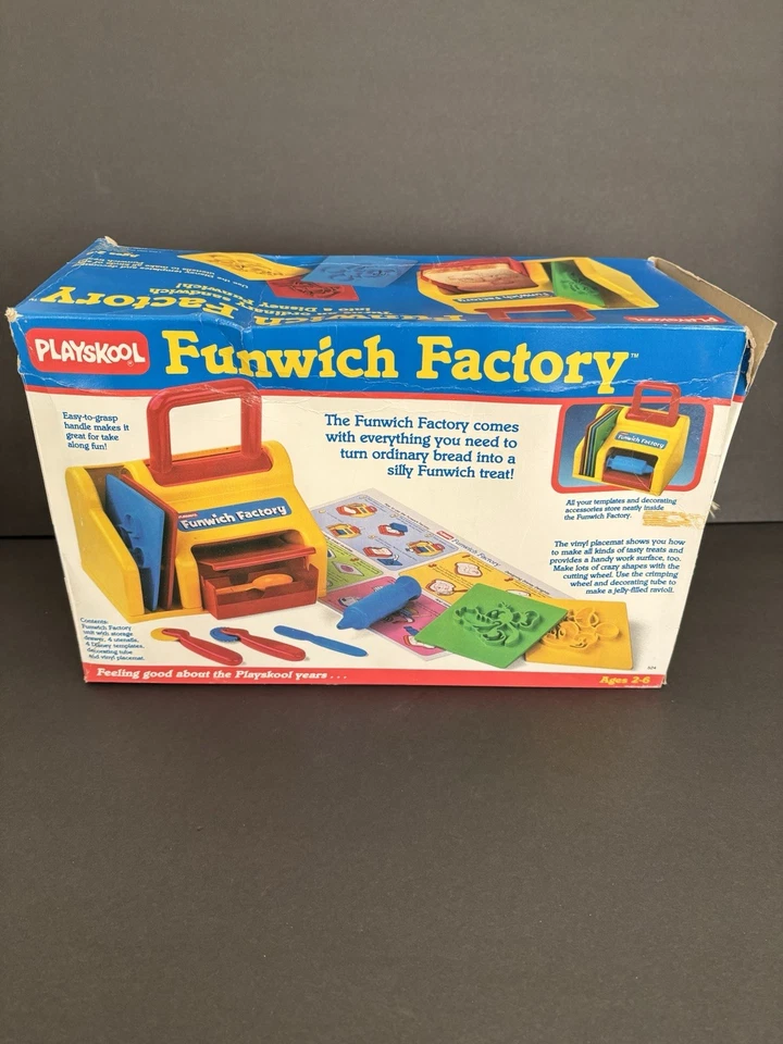 Vtg  1986 Playskool Funwich Factory Disney Sandwich Maker Mold Retro - Image 1 of 4