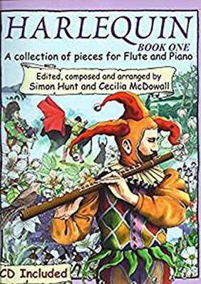 Harlequin Flute Book 1 (Inc.CD) by Various and McDowall, Arr: McDowall, Ed: Hunt - Image 1 of 2