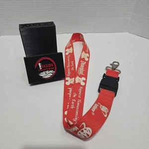 Vintage Schlüsselband Disney 50 Jahre selten rot Schlüssel Hals Sammeln - Bild 1 von 5