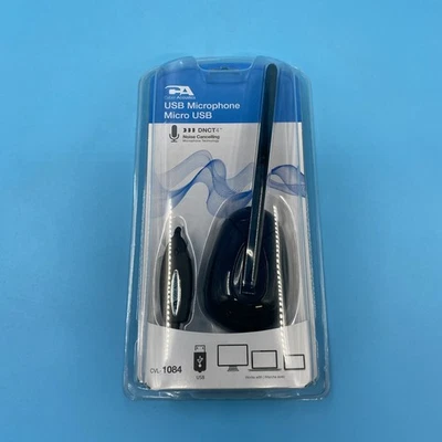 (Lot of 3) Cyber Acoustics USB Microphone | DNCT 4 Noise Cancelling (CVL-1084) - Image 1 of 3
