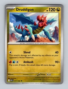 Pokemon TCG - Druddigon - 071/086 - SV: White Flare - Picture 1 of 2