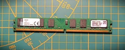 RAM 2GB DDR2 800 MHz - PC2-6400 - DIMM 240 Pin -  Kingston - low profile - Immagine 1 di 2