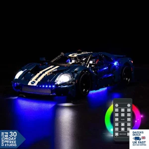 Kit de luces LED para LEGO Technic 2022 Ford GT 42154 (Control remoto) - GC423 - Imagen 1 de 6