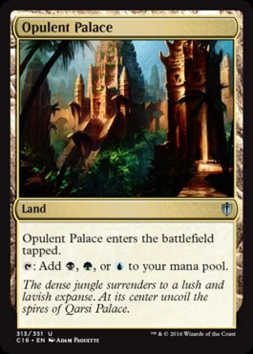 Opulent Palace - Light Play MTG Commander 2016 Edition - Image 1 of 1
