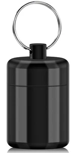 Pillen Schlüsselanhänger Halter - Kleine Pillendose Wasserdicht Pillenanhänger Organizer Tragbar... - Bild 1 von 9