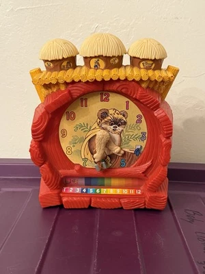 Reloj de aprendizaje Star Wars Ewok juguete vintage 1984 Foto 1 de 4