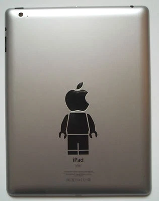 Headless Brick Man iPad Mac Macbook Vinyl Decal Sticker  - Image 1 of 2