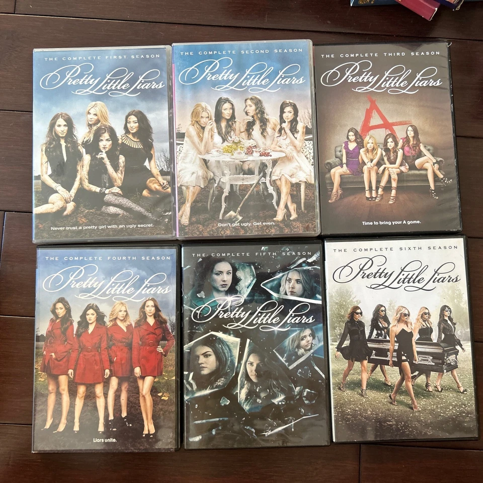 Pretty Little Liars Series, seasons 1,2,3,4,5,6 DVD Missing Season 7 Foto 1 de 1