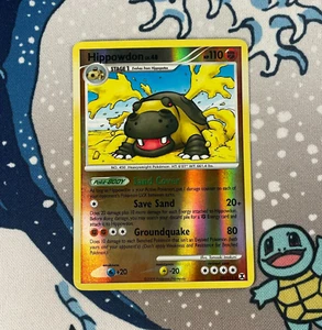 Hippowdon 25/111 Reverse Holo Rare Platinum Rising Rivals Pokemon 2009 MP/HP - Picture 1 of 3