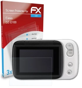 atFoliX 3x Pellicola Protettiva per Casio DZ-D100 chiaro - Foto 1 di 9