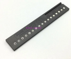 Dental Endodontic Measure Scale Gauge for Gutta Percha Points Measuring Ruler bk - Picture 1 of 12