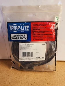 Tripp Lite VGA Monitor Verlängerungskabel, HD15 Buchse auf HD15 Stecker, 10 Fuß, schwarz - Bild 1 von 2