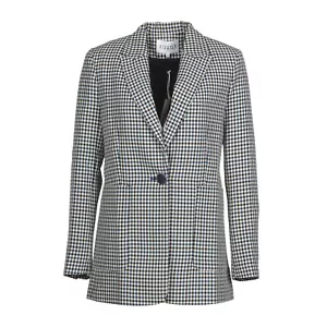 Claudie Pierlot Women's Blazer Jacket Size 38 FR / M Check CFPVE00144 - Picture 1 of 9