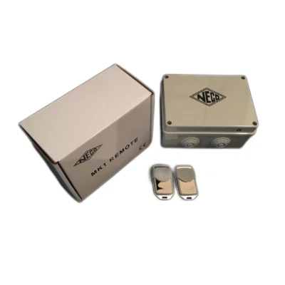 Unidad de control remoto Neco (MK1) para persianas enrollables y puertas de garaje con 2 mandos a distancia