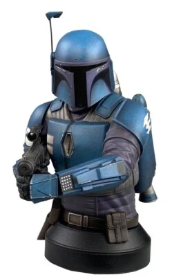 1/6 Star Wars The Mandalorian Death Watch Mando Busto 2021 Exclusivo Diamante Foto 1 de 4