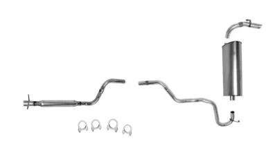 Silenciador sistema escape Buick LaSabre 1996 1997 1998 1999 3,8 L hecho en EE. UU. Foto 1 de 4