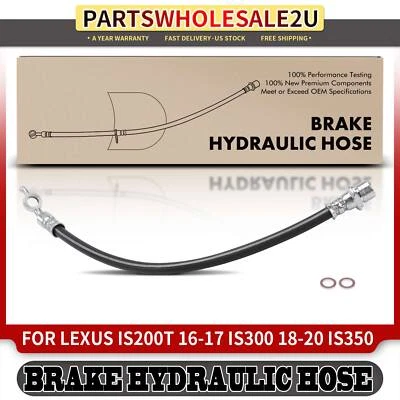 Manguera hidráulica de freno delantera L o R para Lexus IS200t 16-17 IS300 18-20 IS350 06-20 Foto 1 de 4
